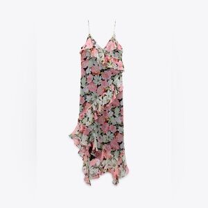 zara floral dress